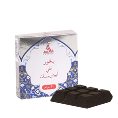 HAMIDI BAKHOOR PURE WHITE MUSK 40 GM TABLET/CHOCOLATE