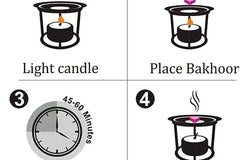 HAMIDI ZABARJAD BAKHOOR TABLETS 12 PC