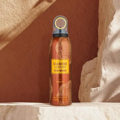 HAMIDI LUXURY OUD MUSK PERFUME BODY SPRAY 200ML ALCOHOL FREE