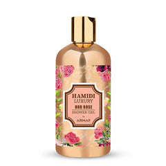 Hamidi Luxury Oud Rose 16.9 oz Shower Gel