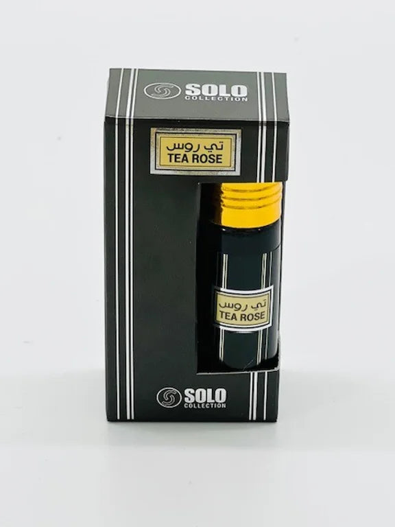 SOLO TEA ROSE 6ML PERFUME ATTAR OIL ROLL ON ALCOHOL FREE