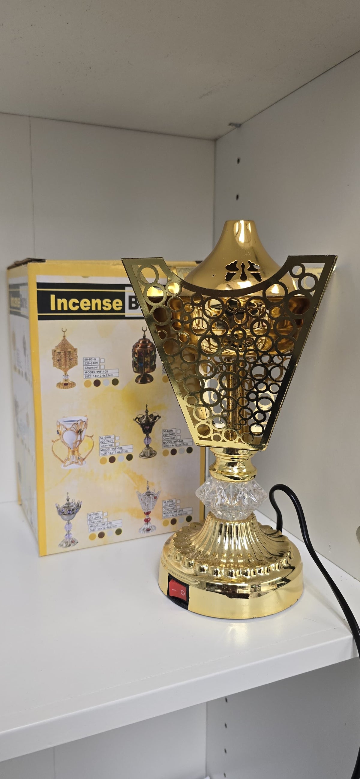 Incense Gold Burner