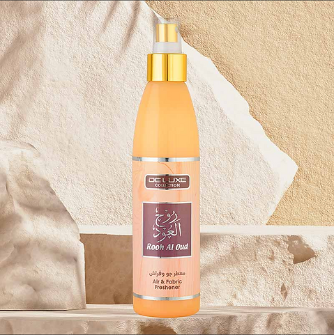 HAMIDI AIR & FABRIC FRESHENER ROOH AL OUD 250 ML/ 8.45 OZ