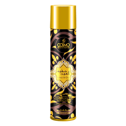 COSMO DESIGN AIR FRESHENER SAFWAT AL OUD 300 ML/10.1 OZ SPRAY