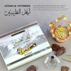 HAMIDI LUXURY BAKHOOR AYAM UL TAYYEBEN 10  INCENSE STICK WITH CRYSTAL BASE HOME