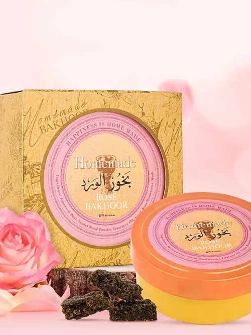 HAMIDI HOMEMADE BAKHOOR ROSE - 100G