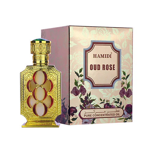 Oud Rose Pure Concentrated Perfume Oil 20 ml / .67 oz Attar (Ittar) For Wom