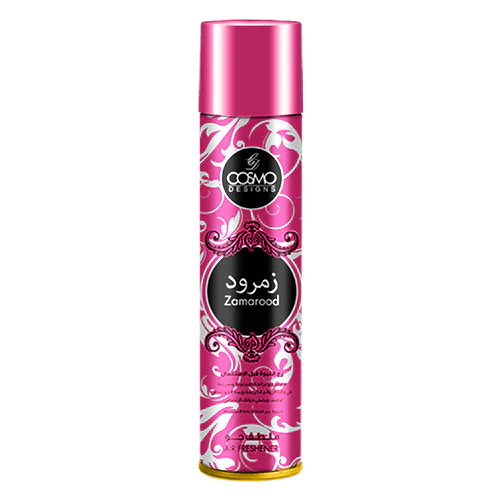 COSMO DESIGN AIR FRESHENER ZAMAROOD 300 ML/10.1 OZ SPRAY