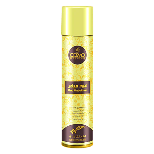 COSMO DESIGN AIR FRESHENER OUD MUBAKHAR 300 ML/10.1 OZ SPRAY