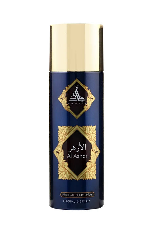 HAMIDI AL AZHAR PERFUME BODY SPRAY 200ML ALCOHOL FREE