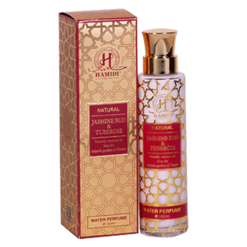 HAMIDI NATURAL JASMINE & TUBEROSE WATER PERFUME SPRAY 100ML