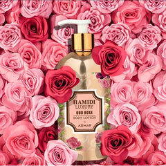 Hamidi Luxury Oud Rose 16.9 oz Body Lotion