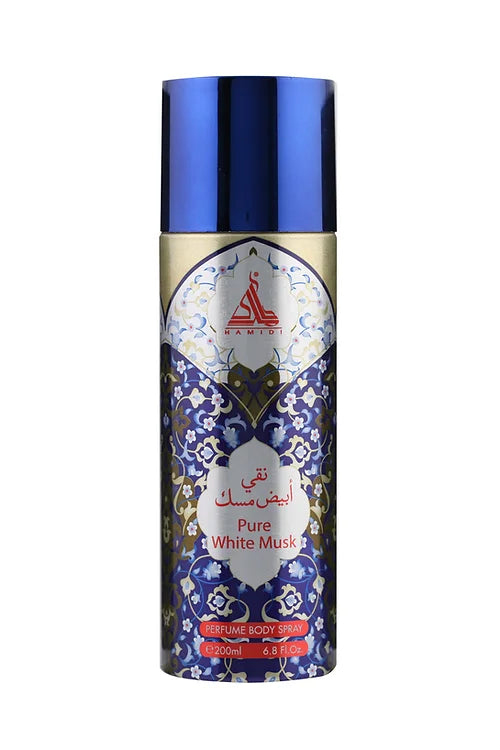 PURE WHITE MUSK PERFUME BODY SPRAY 200ML