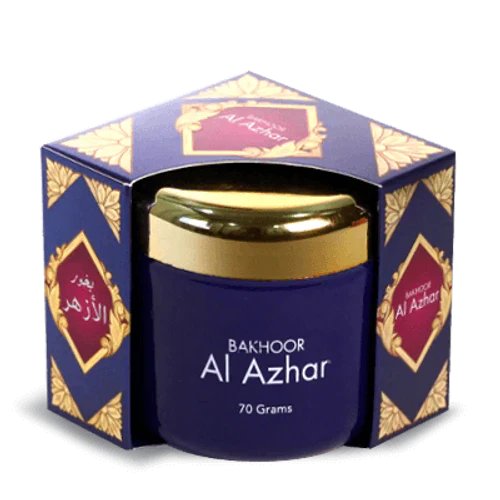 HAMIDI BAKHOOR AL AZHAR 70 GM INCENSE HOME FRAGRANCE NATURAL HAND DIPPED