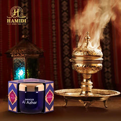 HAMIDI BAKHOOR AL AZHAR 70 GM INCENSE HOME FRAGRANCE NATURAL HAND DIPPED