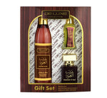 KHASHAB AL OUD 250ML AIR FRESHENER & 50ML WATER PERFUME & 24ML ROLL ON - 3 PIECES GIFT SET